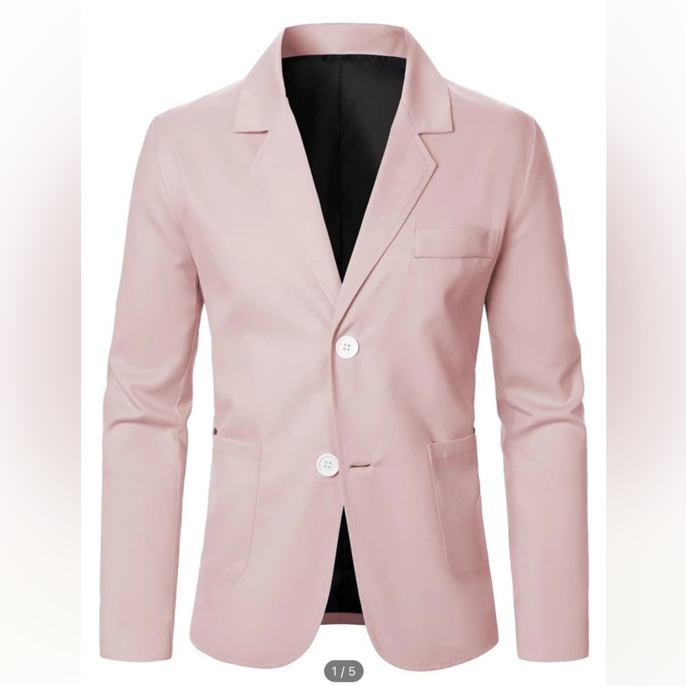 ❌SOLD❌ MENS PINK BLAZER